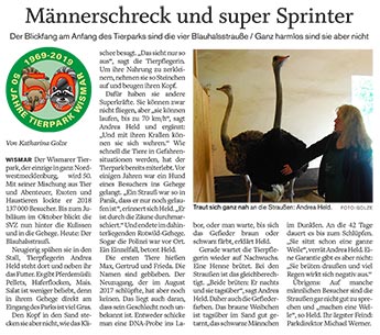 Männerschreck und super Sprinter