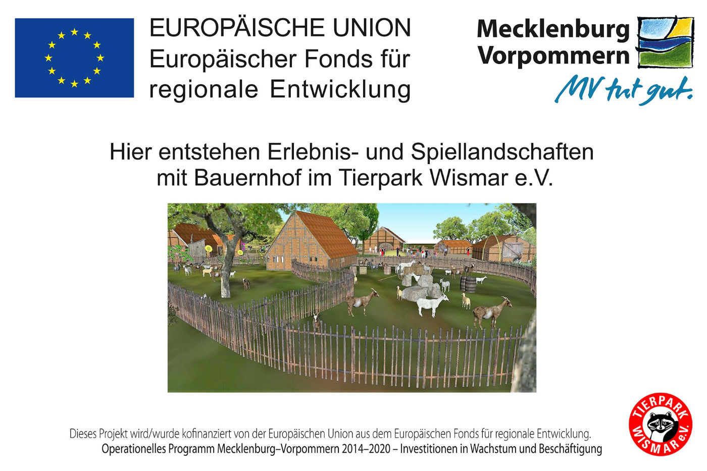 Förderprojekt Paradiesischer Garten im Tierpark in Wismar